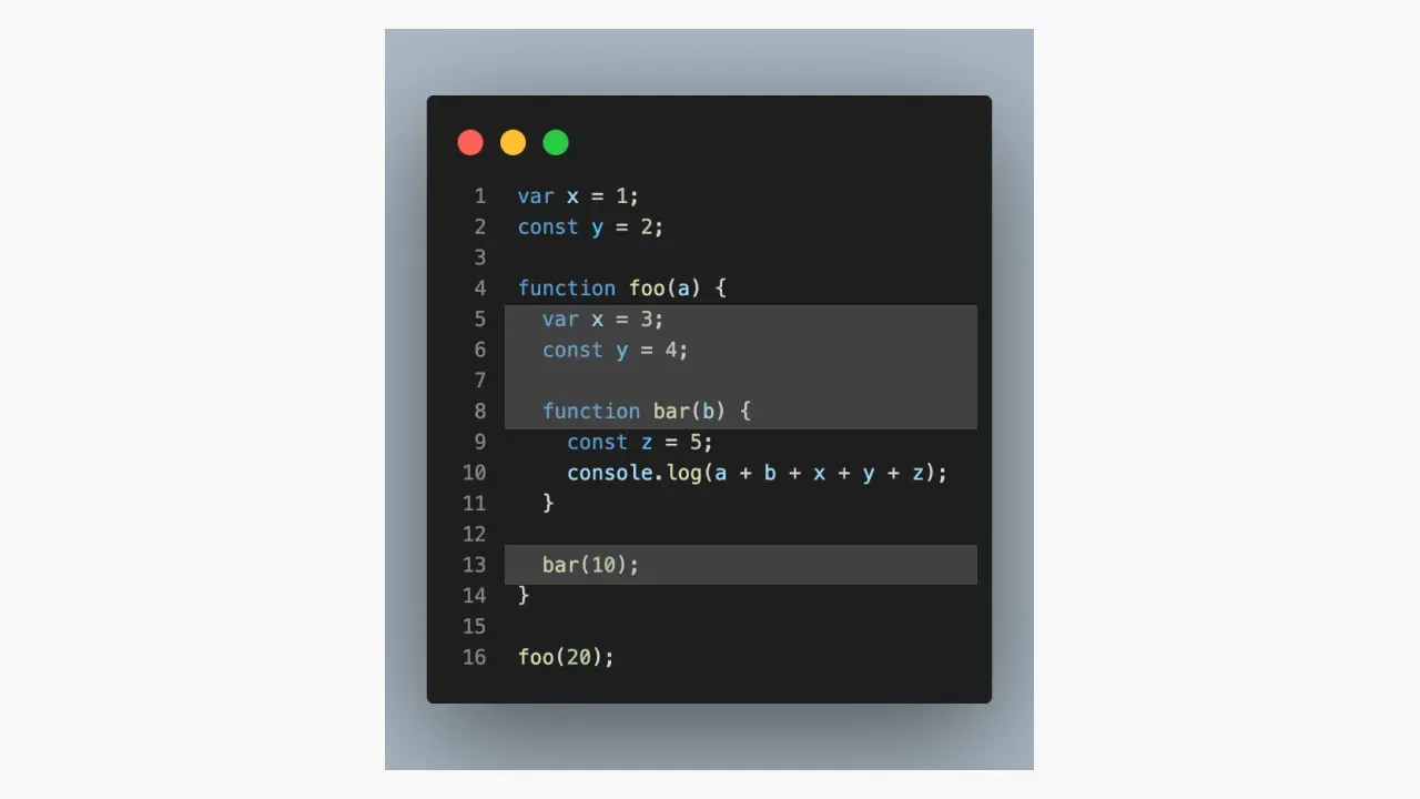 foo 함수 코드 평가